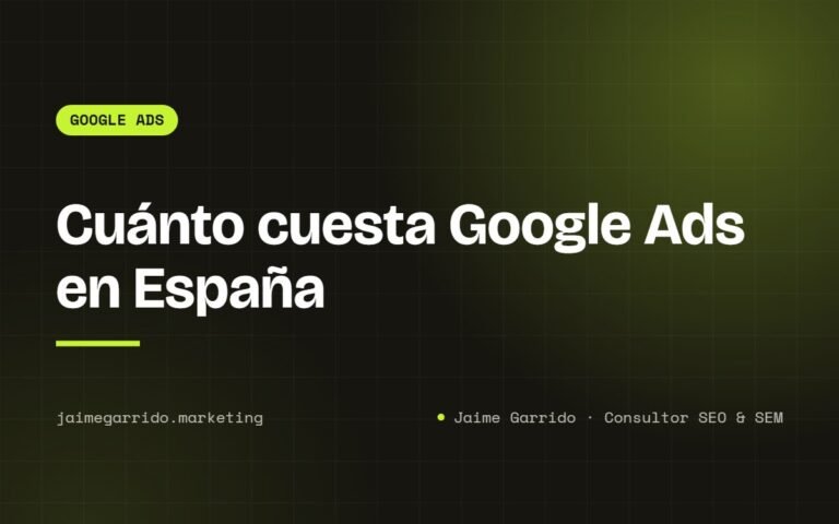 Portada del artículo: Cuánto cuesta Google Ads en España